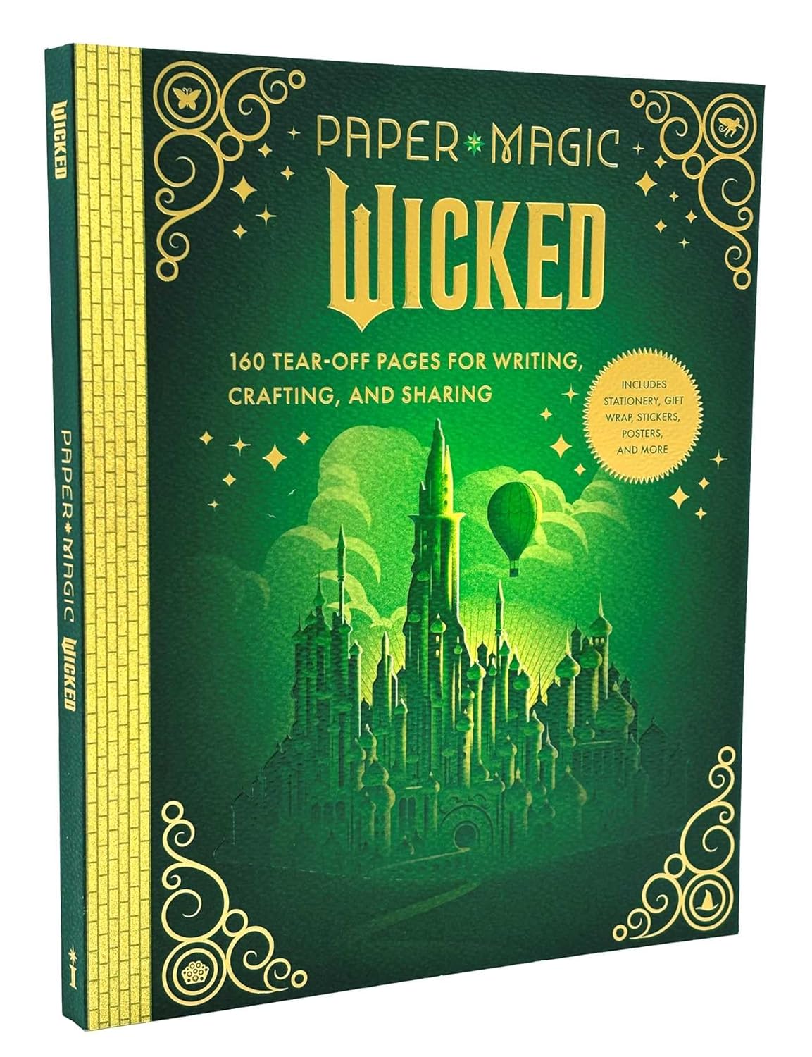 Paper Magic: Wicked: 160 Tear-Off Pages for Writing, Crafting, and Sharing      Paperback – January 27, 2026