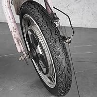 Vista 5 de Neumáticos de bicicleta de 16 pulgadas 16 x 2.125 pulgadas y tubos interiores para bicicleta eléctrica, motocicleta y la mayoría de bicicletas