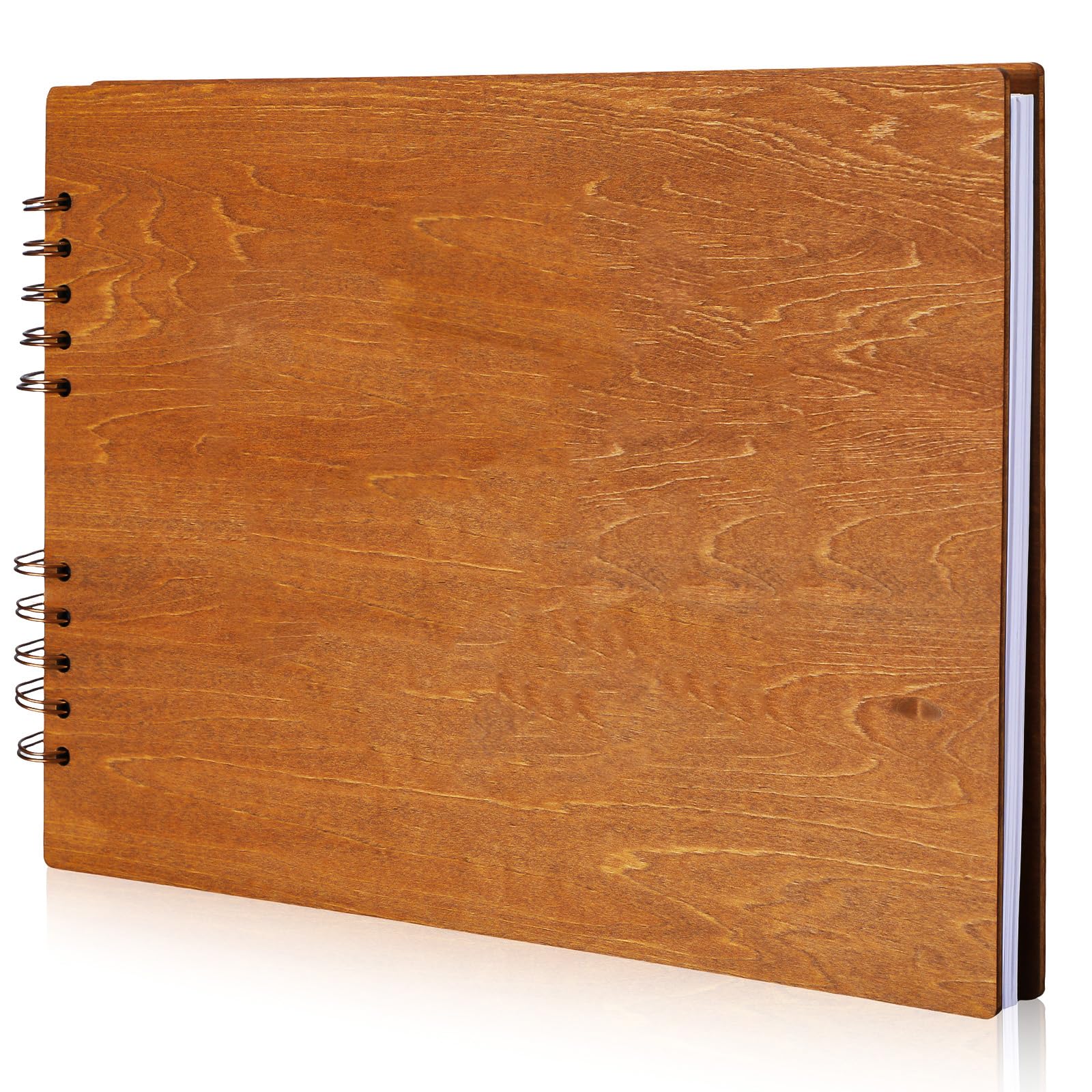Livre d'or en bois cadeau de remise de diplôme idéal pour album de la classe de 2024