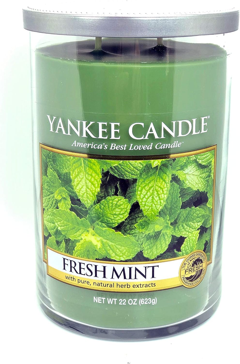 Yankee Candle Fresh Mint 2Wick Large Tumbler,Festive Scent