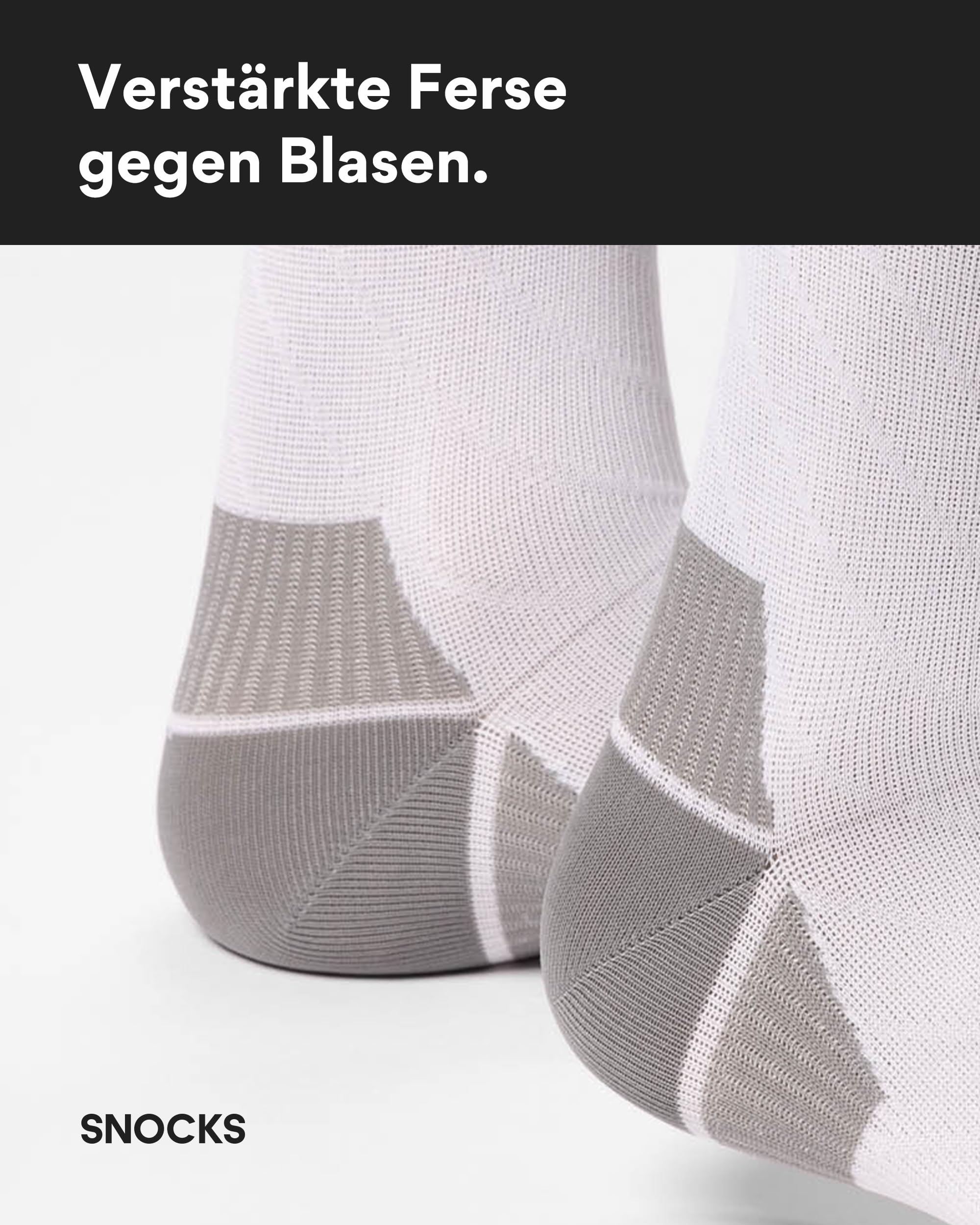 Snocks Kompression Socken - Verbesserte Performance - Kompressionsstrümpfe Damen Herren - Idealer Begleiter beim Laufen, Radfahren oder Flugreisen