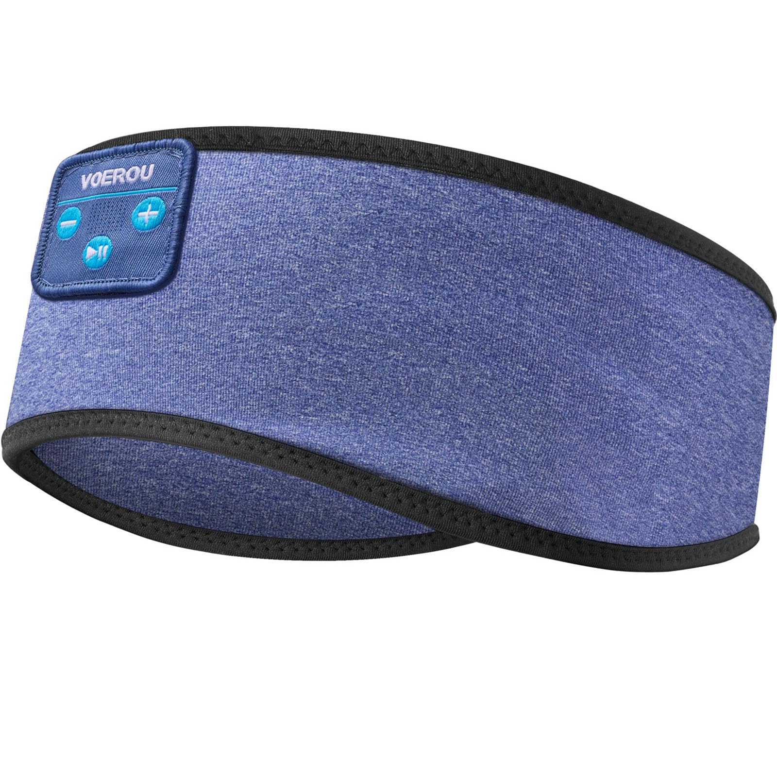 Voerou Auriculares Bluetooth 5.4 para Dormir, Auriculares Inalámbricos con Altavoces Ultrafina y Estéreo, Auriculares para Dormir para Entrenamiento, Correr, Yoga y Meditación, Dispositivos