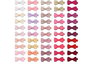 CELLOT Pink Bow Clips: Adorning Your Little One's Tresses