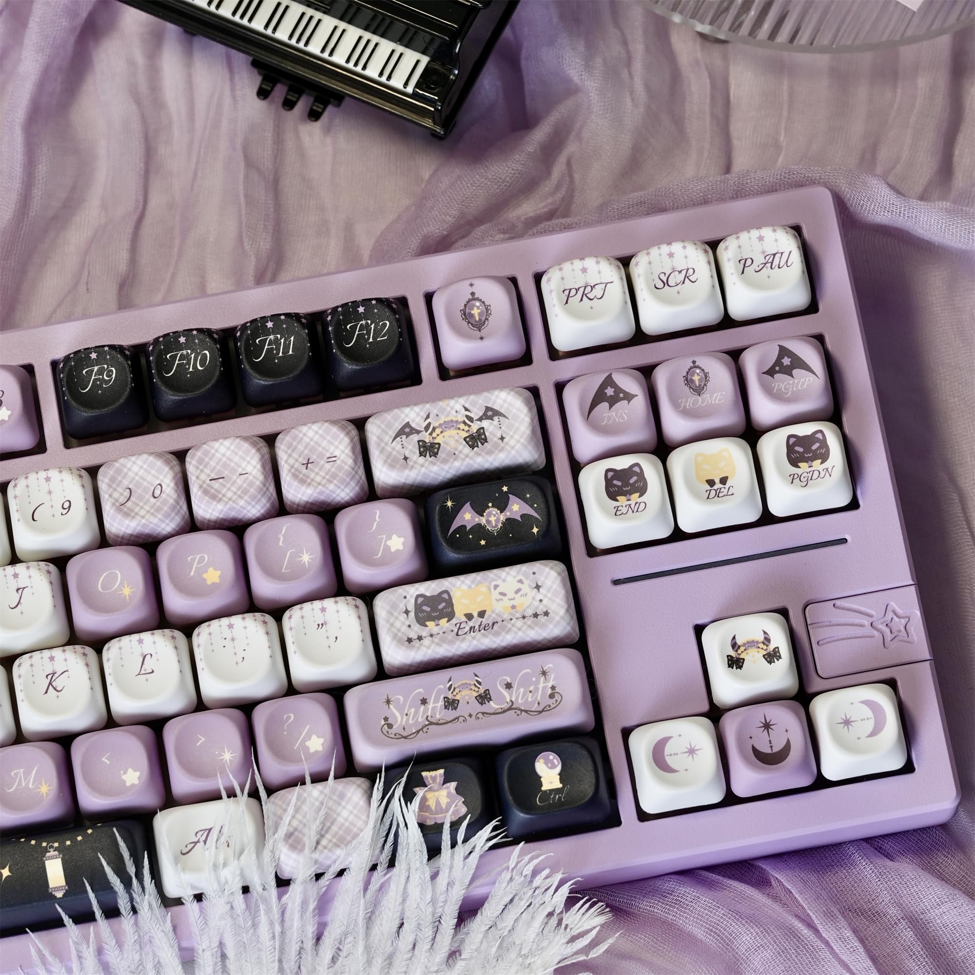Amazon.co.jp: ZMX カスタムキーボードキーキャップ、MOA Profile