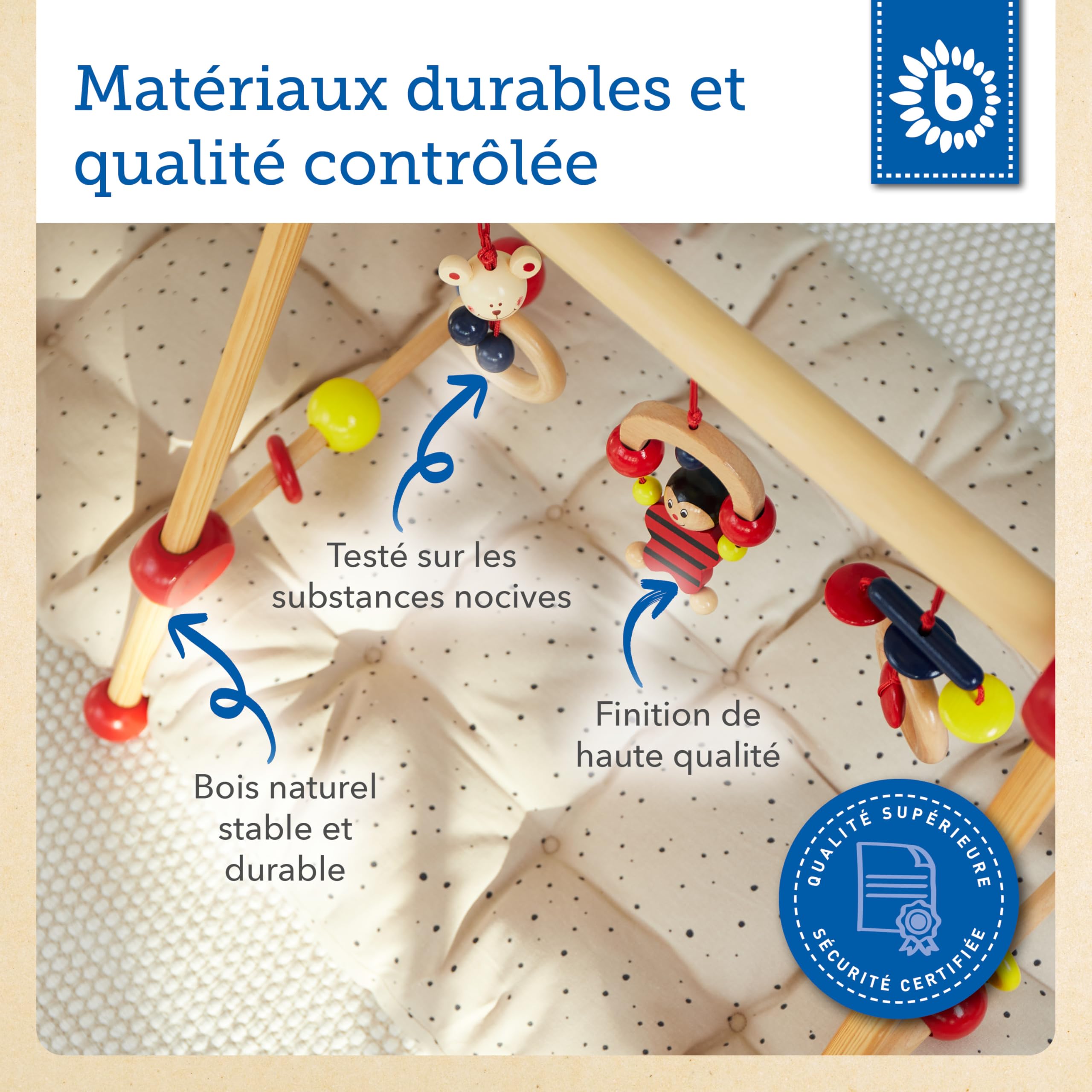 Bieco My First Gym Tapis d'Éveil