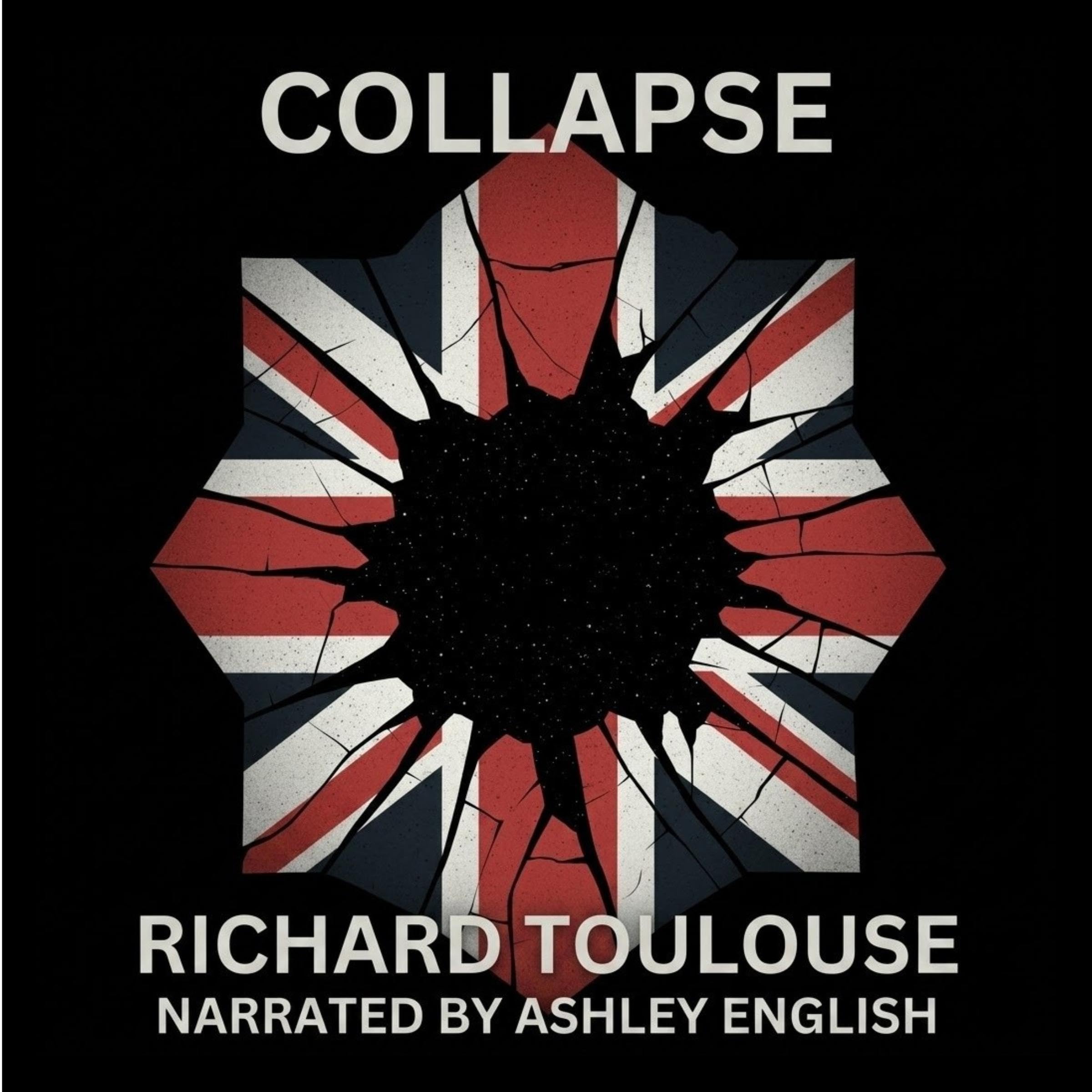 Cover art for Collapse: The Interplanetary Empire of Great Britain Series, Book 1
