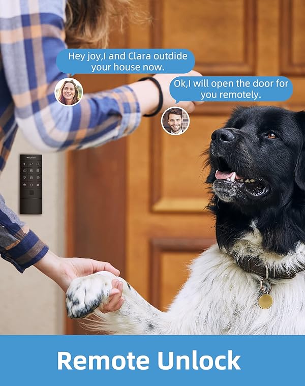 LaView Bluetooth Enabled Door Lock, Wireless & Keyless Entry Smart Door Lock, Alexa and Google Assistant-Enabled Smart Lock, Auto-Lock, Unlock Tracking, LaView App Control, Fits on Most Deadbolts by LaView - Image 9