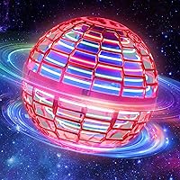 Vista 1 de MERRYHOME Juguetes de bola voladora para niños Grils: 2026 Fly Orb Cosmic Globe Boomerang Hover Ball, mini dron de mano, juguete volador giratorio