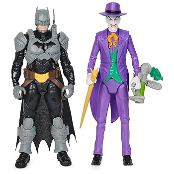 DC Comics Batman Adventures, Batman vs The Joker Action Figures 30cm