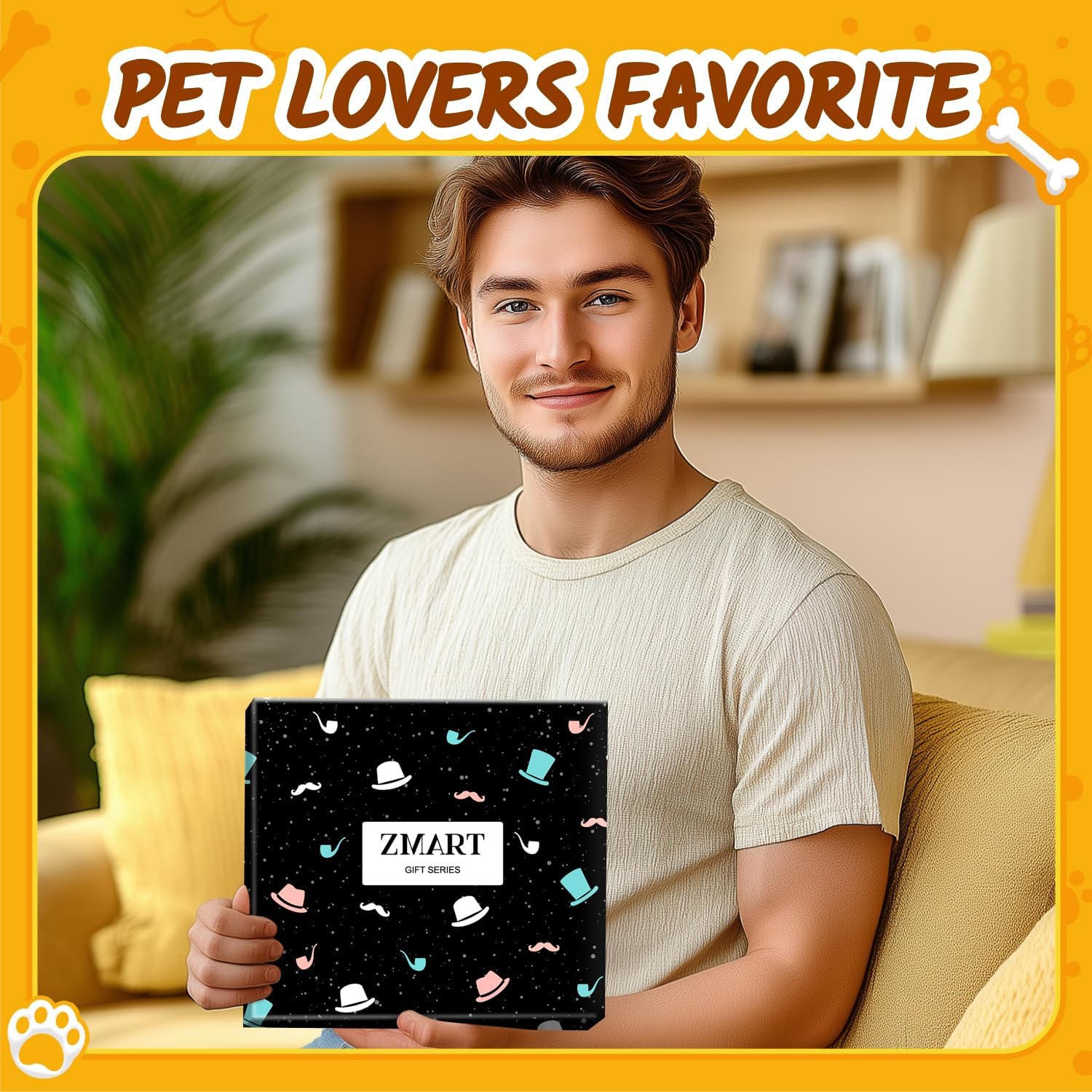 Zmart Dog Mom Dad Gifts - Funny Dog Lover Socks, Men Women Christmas Gifts - Image 2