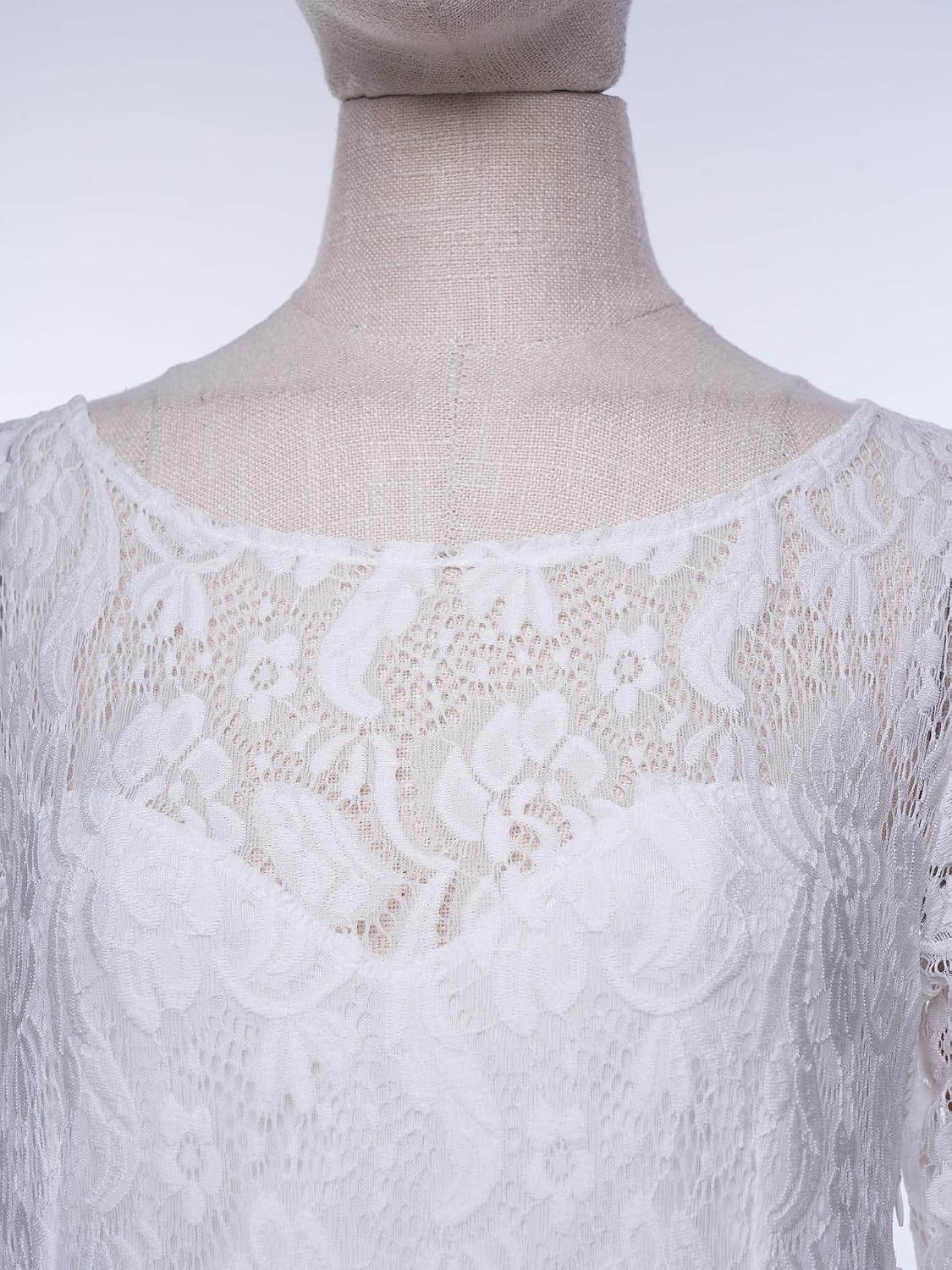 Hansber Maternity Mother of Bride Dress Prom Dresses Lace Vintage Formal Gowns Floor Length 3/4 Sleeves