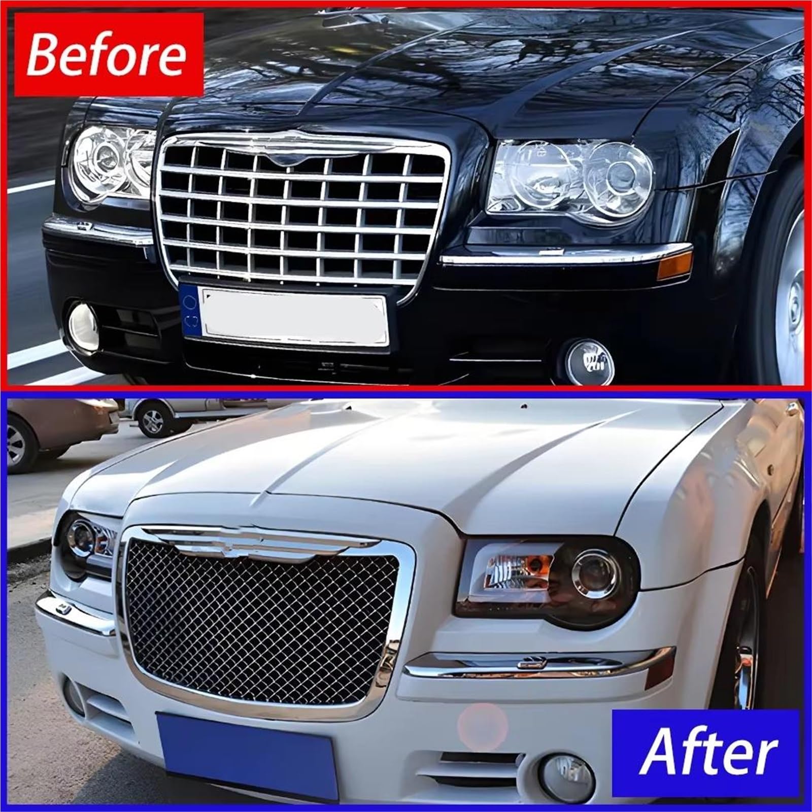 Per Chrysler Per 300C 2005-2010 Conjunto Faro Delantero | Fari anteriori Gruppo fari per auto Aggiornamento Accessori per strumenti per lenti per proiettori