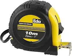 EDA Trena Com Caixa Plástica Emborrachada Eda Preto 10M