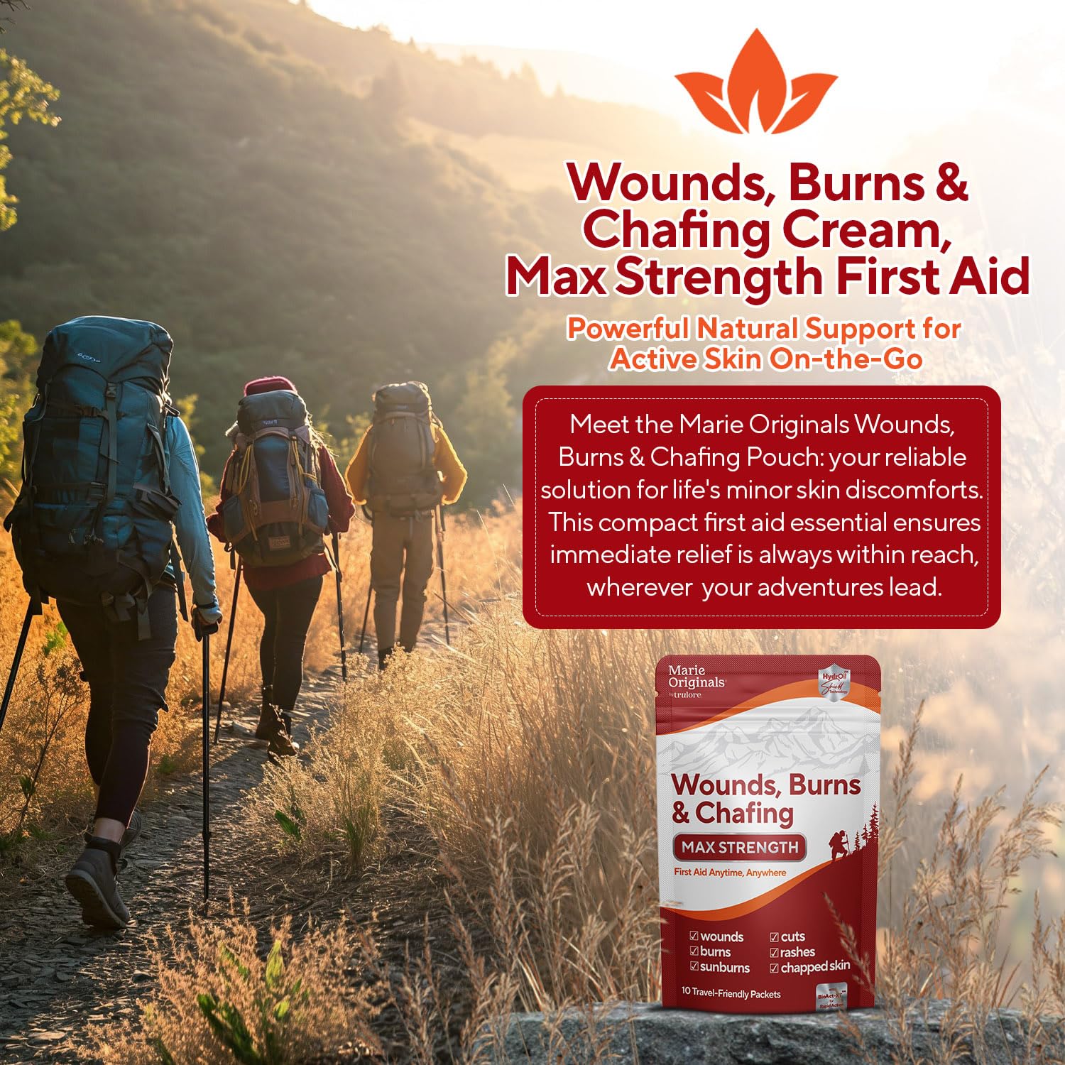 Marie Originals Wounds, Burns & Chafing Ointment Packets, 10 Packets — Amazon image 2
