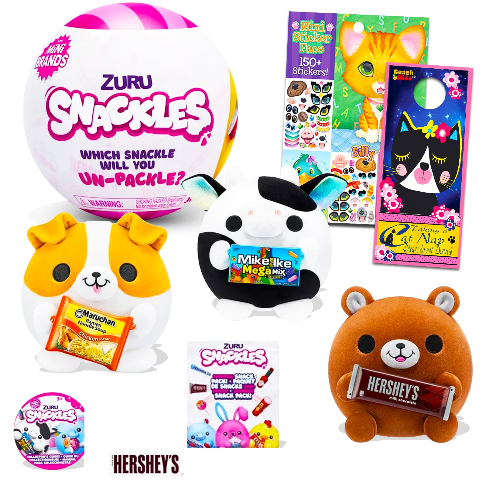 Snackles Richerd Game Party Zuru Surprise Snackles Set Bundle Of 7 Snackles | Desertcart ...