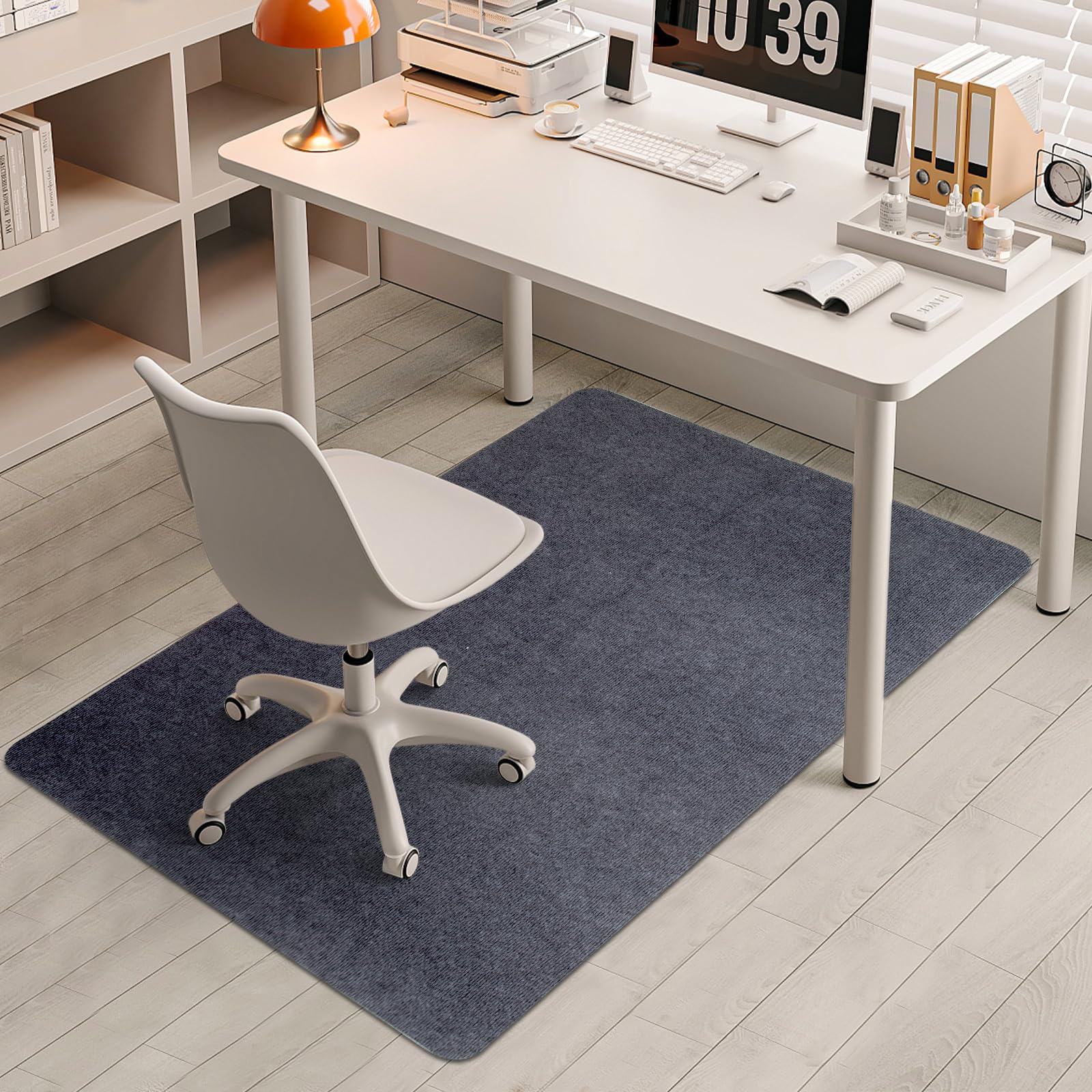 Office Chair Mat for Hardwood Floors - 55x35 Anti-Slip Large Computer Gaming Chair Mat - for Office Home