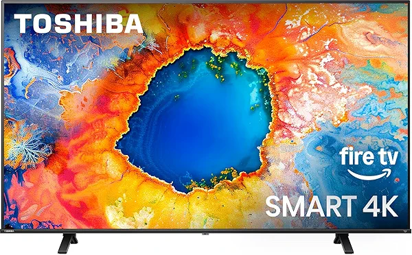 TOSHIBA 55-inch Class C350 Series LED 4K UHD Smart Fire TV with Voice Remote with Alexa (55C350NU)
