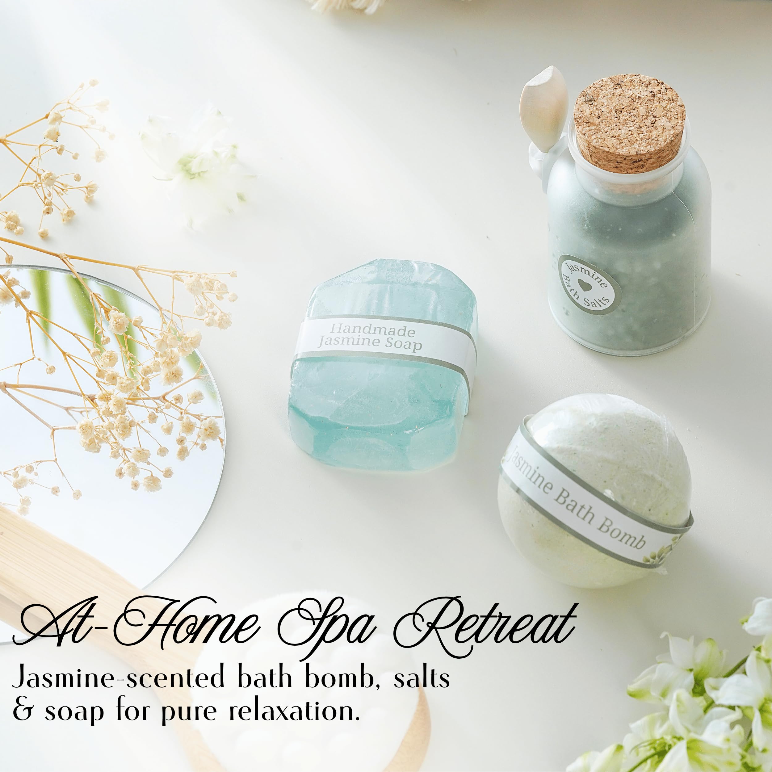 InnoBeta Personalisierte Geschenkkörbe für Frauen, die alles haben, einzigartige Geschenke für sie zum Geburtstag, Weihnachten, nützliches Selbstpflege-Paket, Größe M