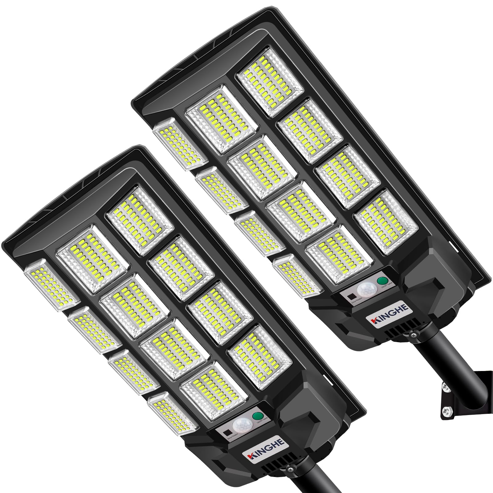 Amazon.co.jp: KINGHE ソーラー街灯 ソーラーライト 屋外 防水