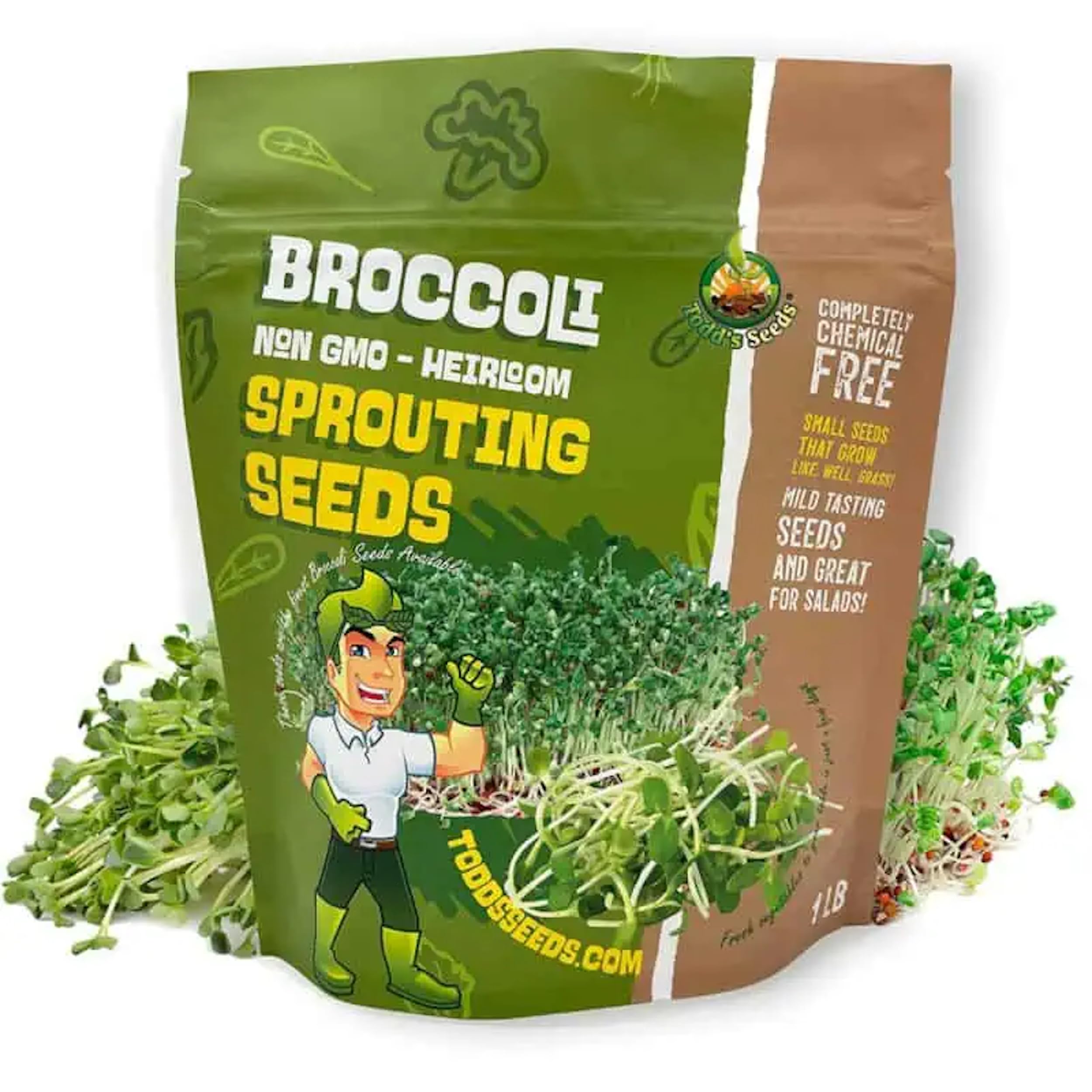 Todd's Seeds 2.5 lb Bulk Sprouting Seeds