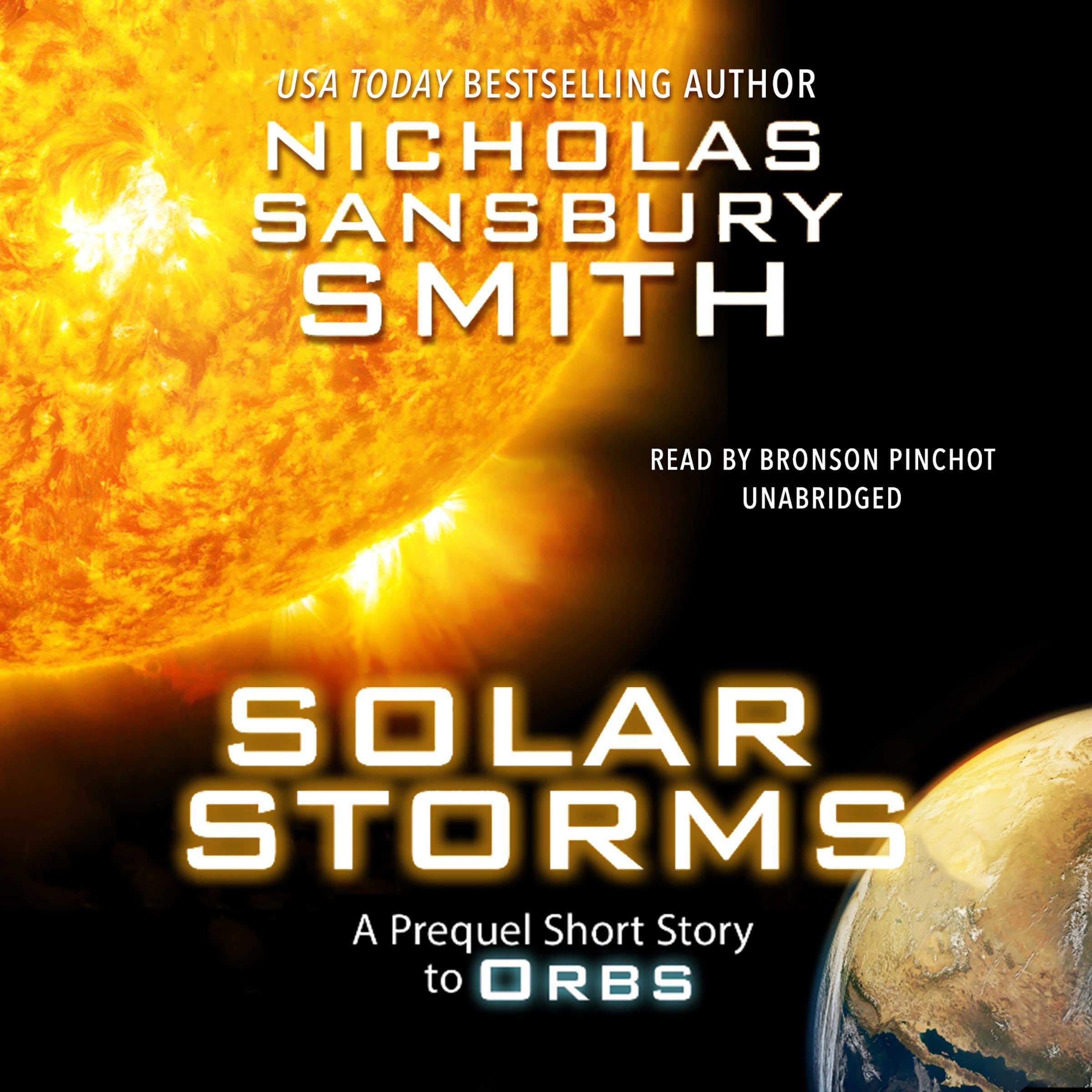 Cover art for Solar Storms