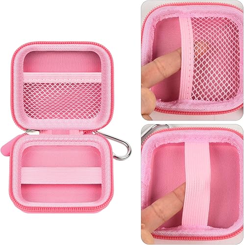 Vista 32 de Comecase Estuche para lector de tarjetas, soporte duro para bolsa de transporte para Square A-SKU-0485 sin contacto y lector de chips con cable