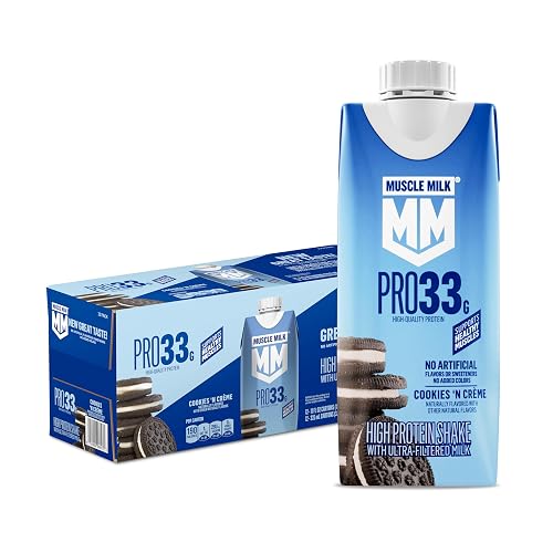 Muscle Milk Pro High Protein Shake, Cookies 'n Creme, 11