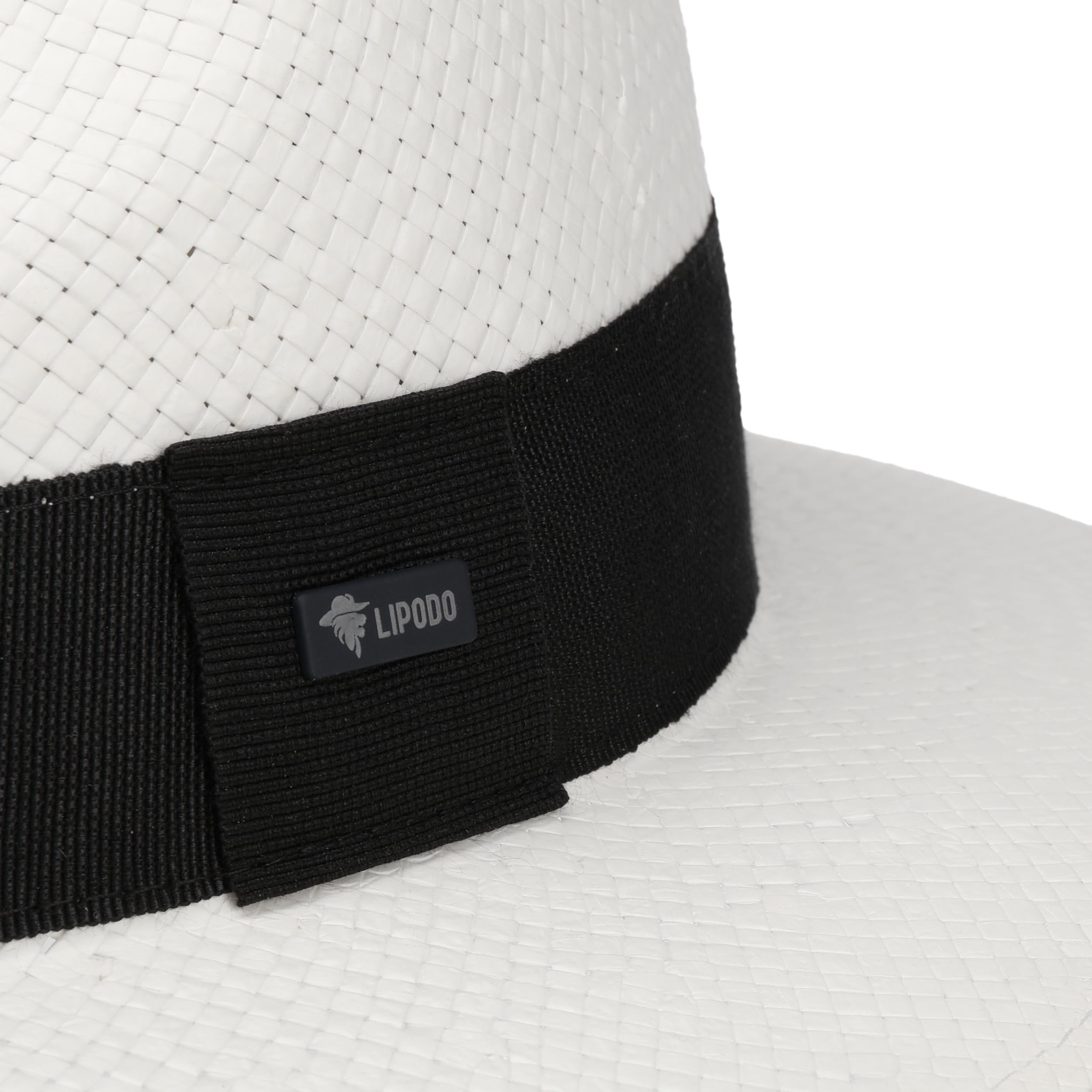 SOMBREROSHOP Sombrero Traveller de Paja Banda de Grosgrain Unisex Primavera Verano