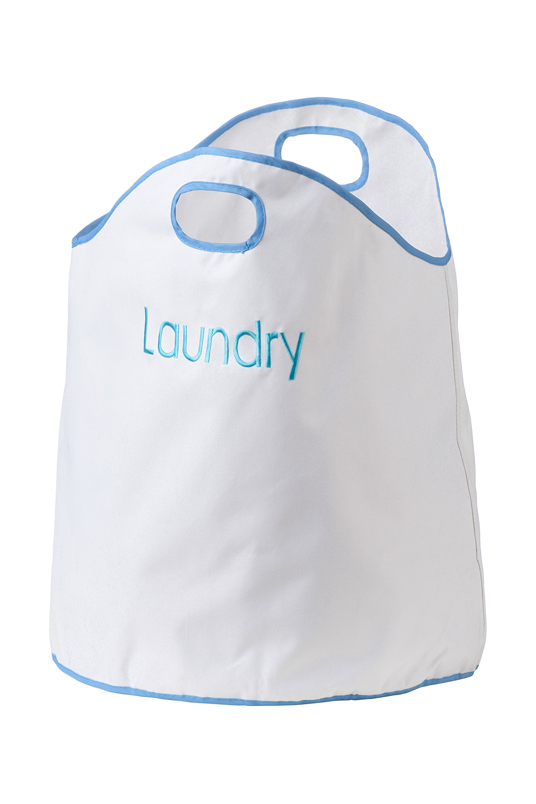 Premier Housewares Laundry Bag, Basket, Hamper - Blue