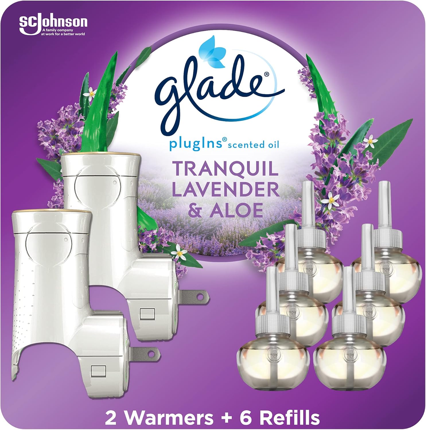 Buy Glade PlugIns Refills Air Freshener Starter Kit, Scented and Essential Oils for Home and