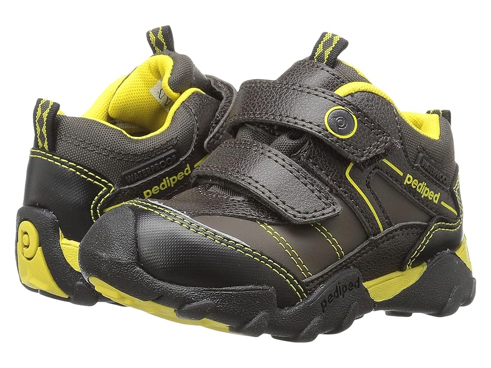 

pediped Max Flex (Toddler/Little Kid/Big Kid) (Brown/Yellow) Boy's Shoes