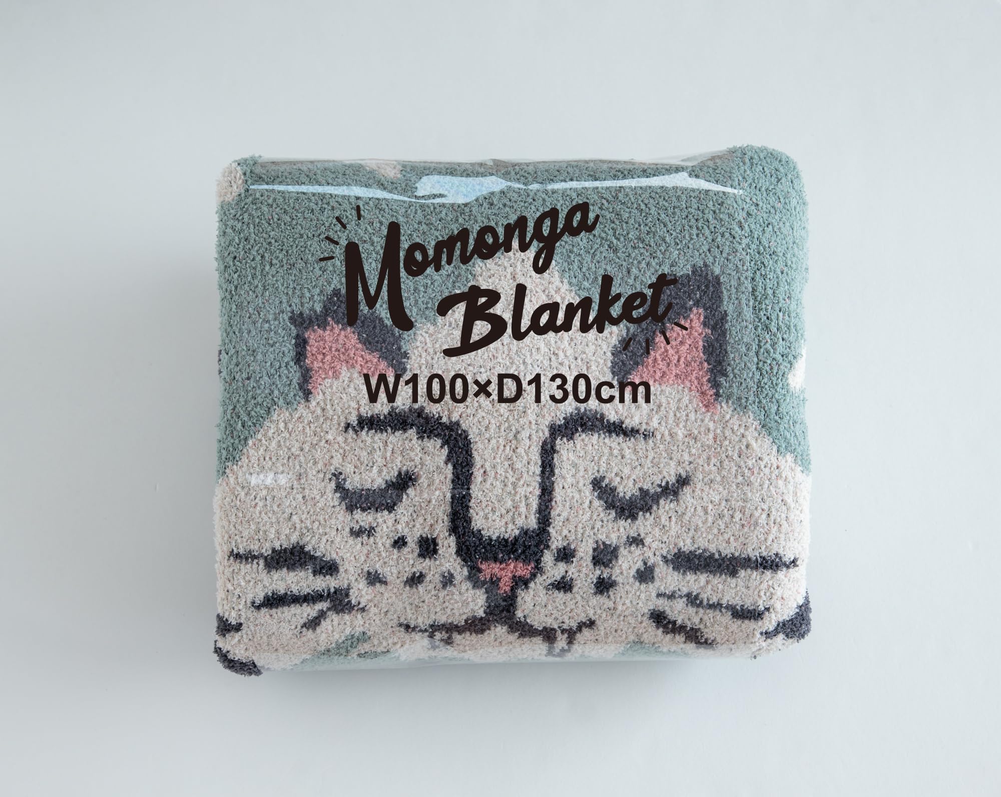 Amazon｜モモンガ ブランケットM ハチワレ｜ブランケット・毛布