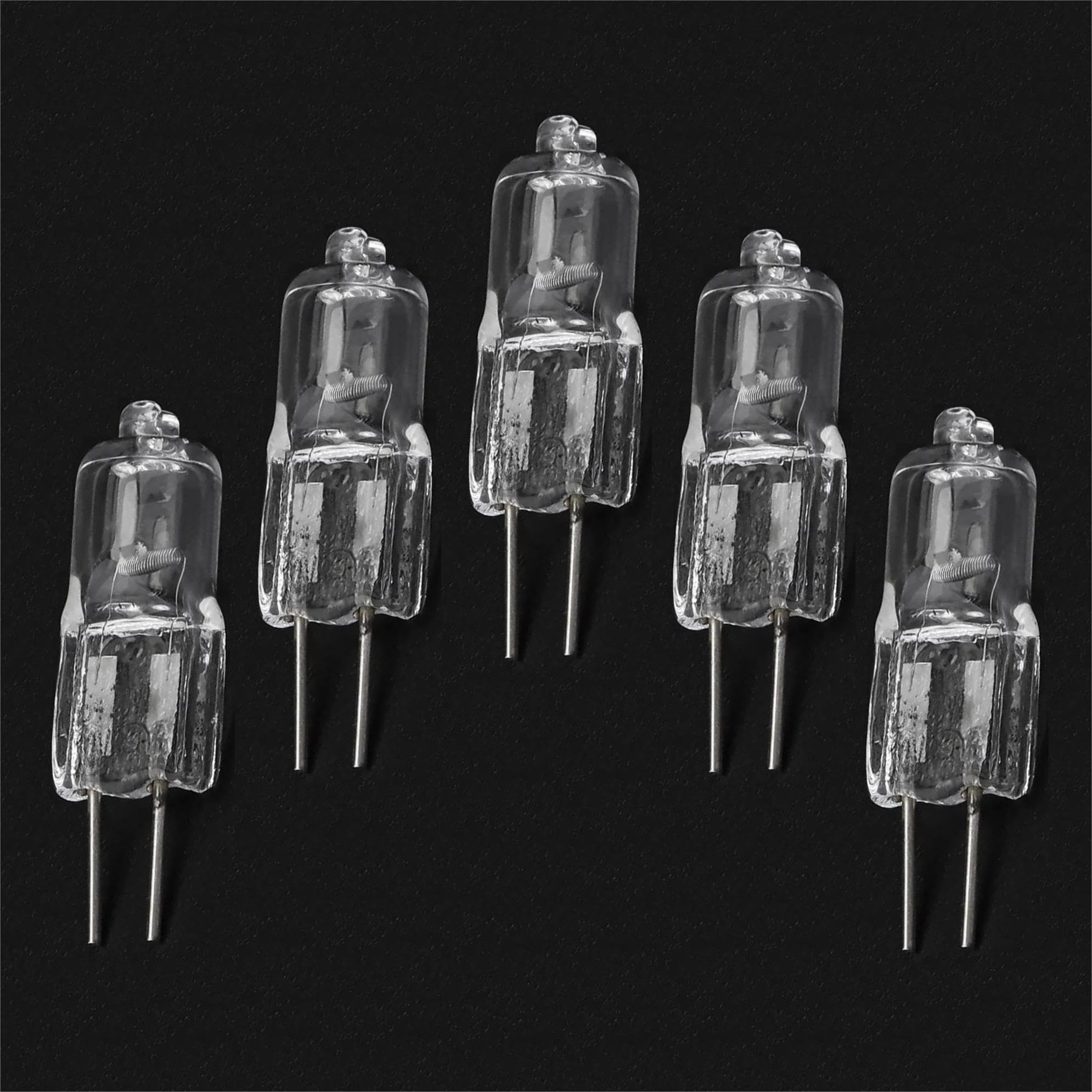 WYLIELAMSH 5PCS G4 6V 5W 12V 10W Mechanical Working Light Bulb 24V 20W G4 220V 35W Halogen Light Bulbs,24V 10W