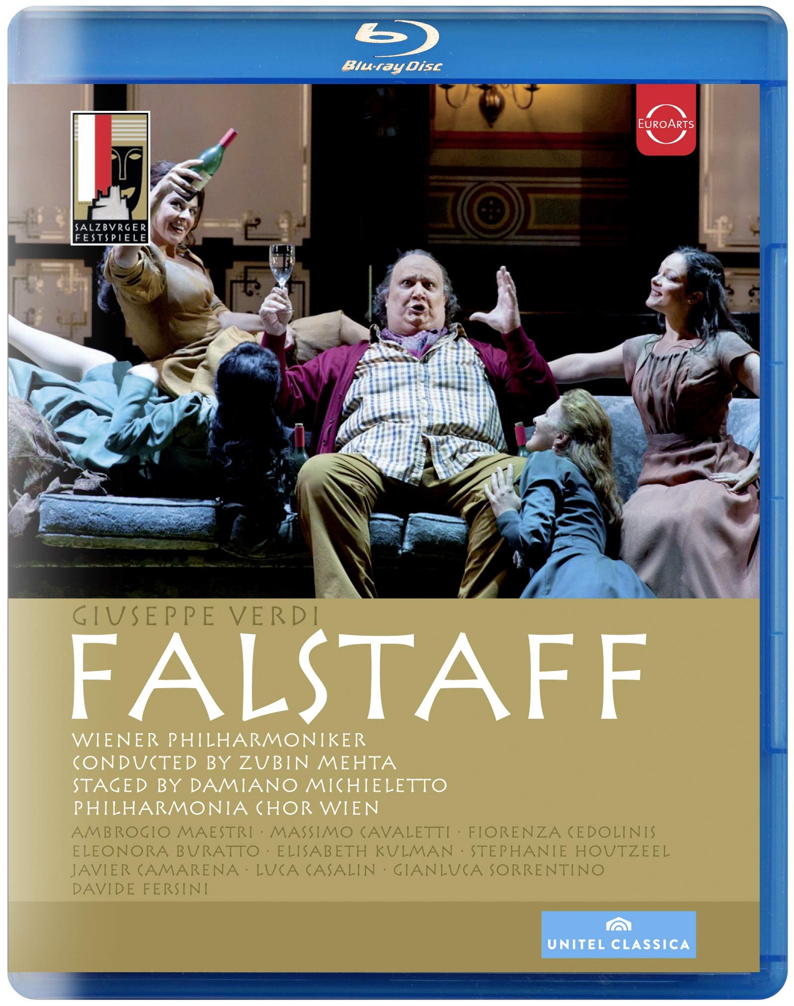 Falstaff: Salzburg Festival (Mehta) [Blu-ray] [2014] [Region Free]