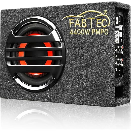 FABTEC 8 Inch Under Seat Subwoofer