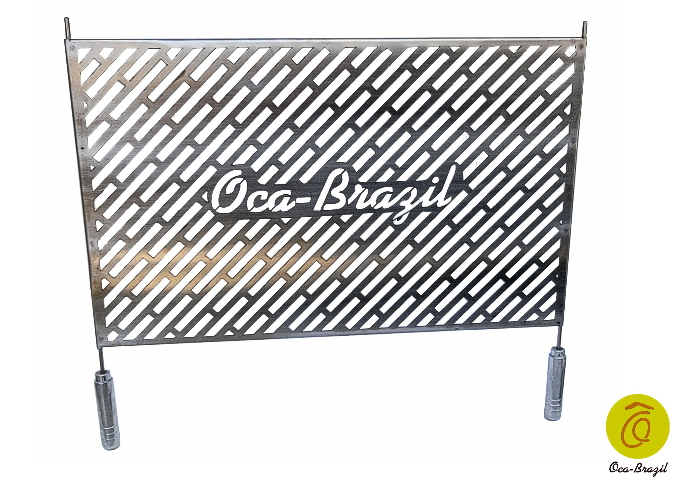 Flat Grill Oca-Brazil - Professional Grade - Stainless Steel