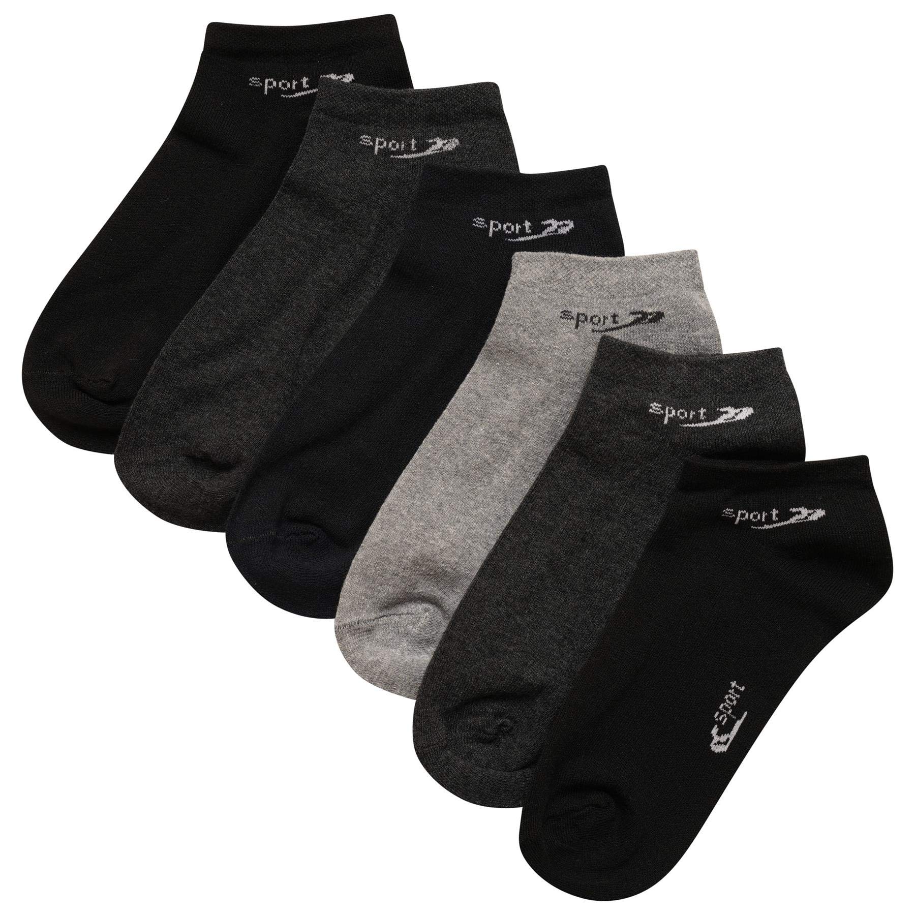 Soxy Multi Sx126-C1-24 Pairs Sport Trainer Socks