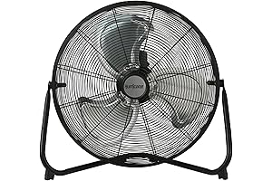 Hurricane Pro 20" Velocity Metal Floor Fan