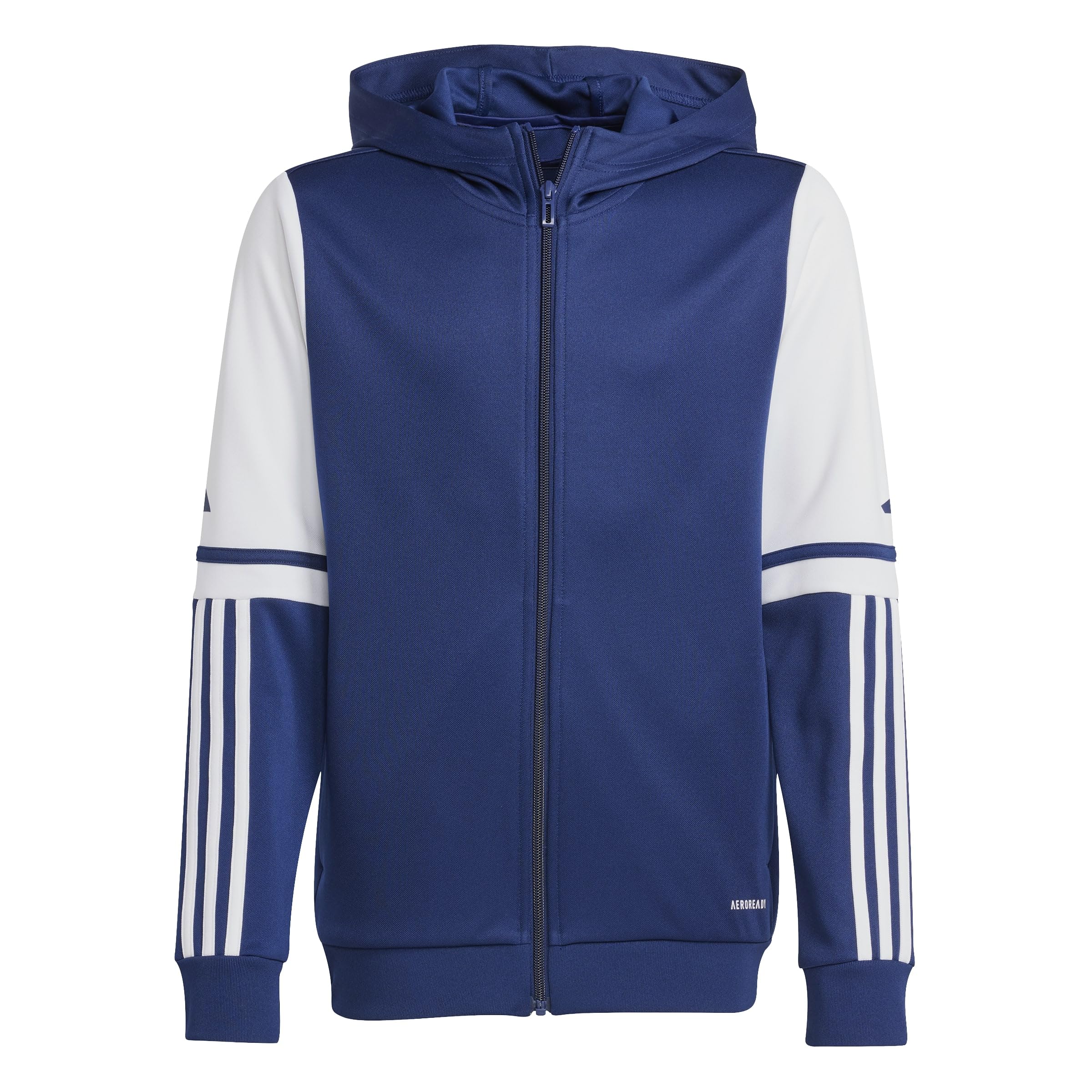 Adidas Junior Squadra 25 Full Zip Hoodie Blue/White