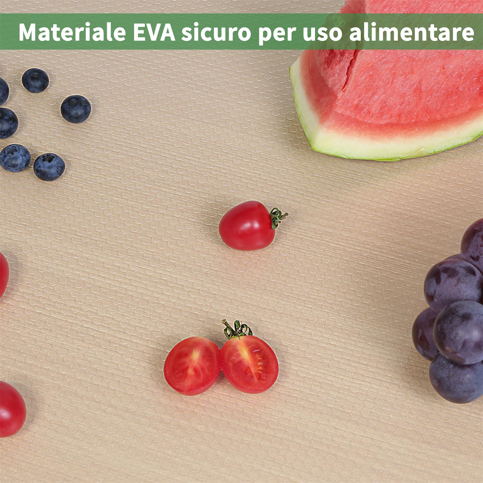 Tappetini per Cassetti 40cmx6m rivestimento cassetti Non-adesivo pellicola protettiva per cassetti di cucina (Trasparente,40cmx6m)