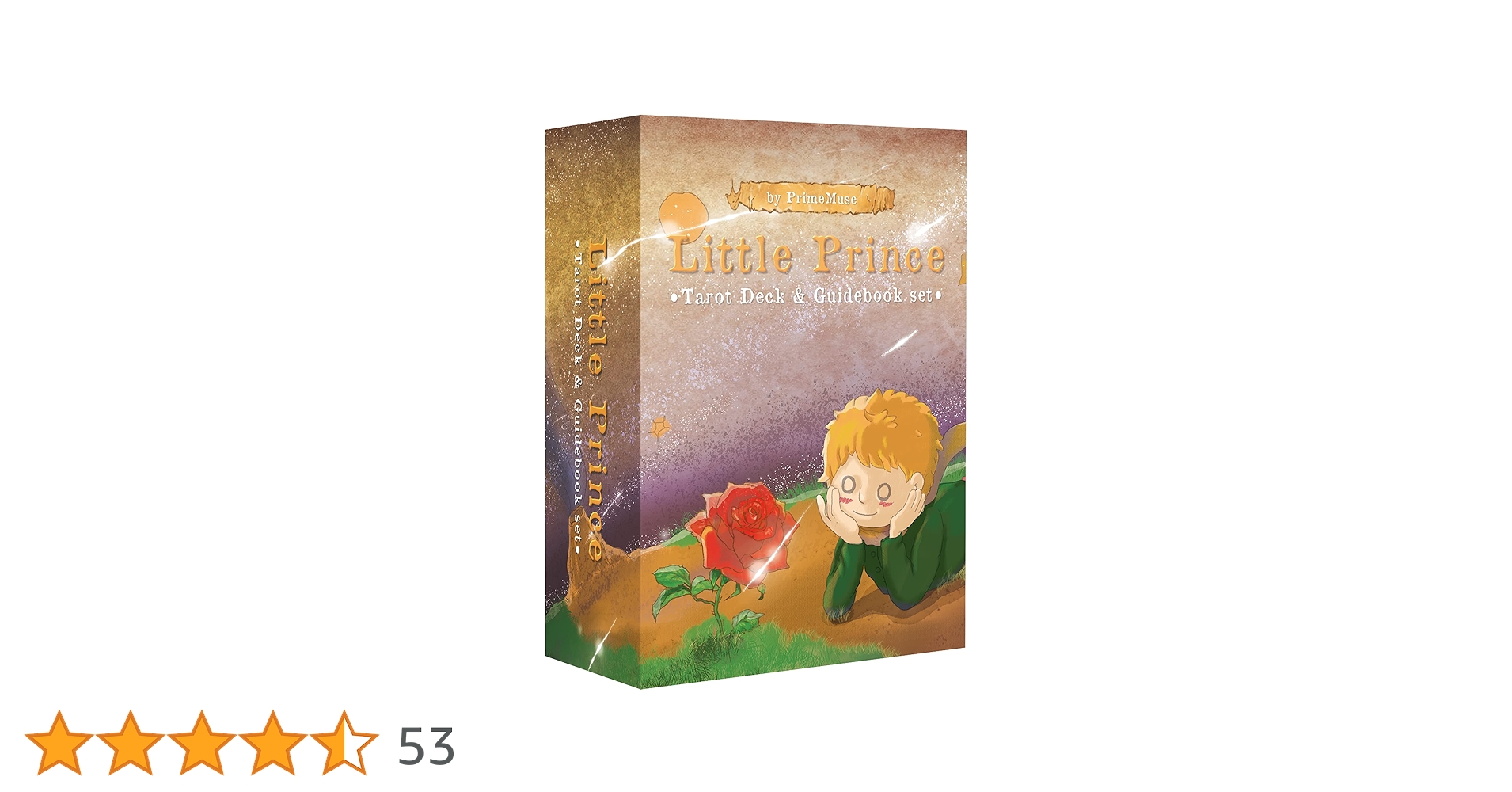 新品・正規品✨韓国メーカーの入手困難デッキ✨金縁✨星の王子さまタロットカード 新品・正規品✨韓国メーカーの入手困難デッキ✨金縁✨星の王子