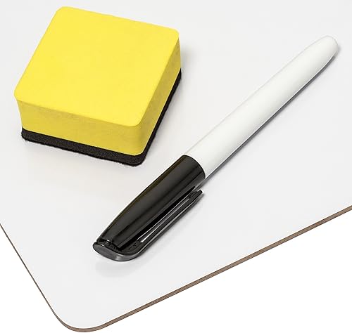 Miniatura 3 de Blue Summit Supplies Paquete de 30 pizarras de borrado en seco, pizarras blancas personales para profesores, estudiantes, escuela dominical,