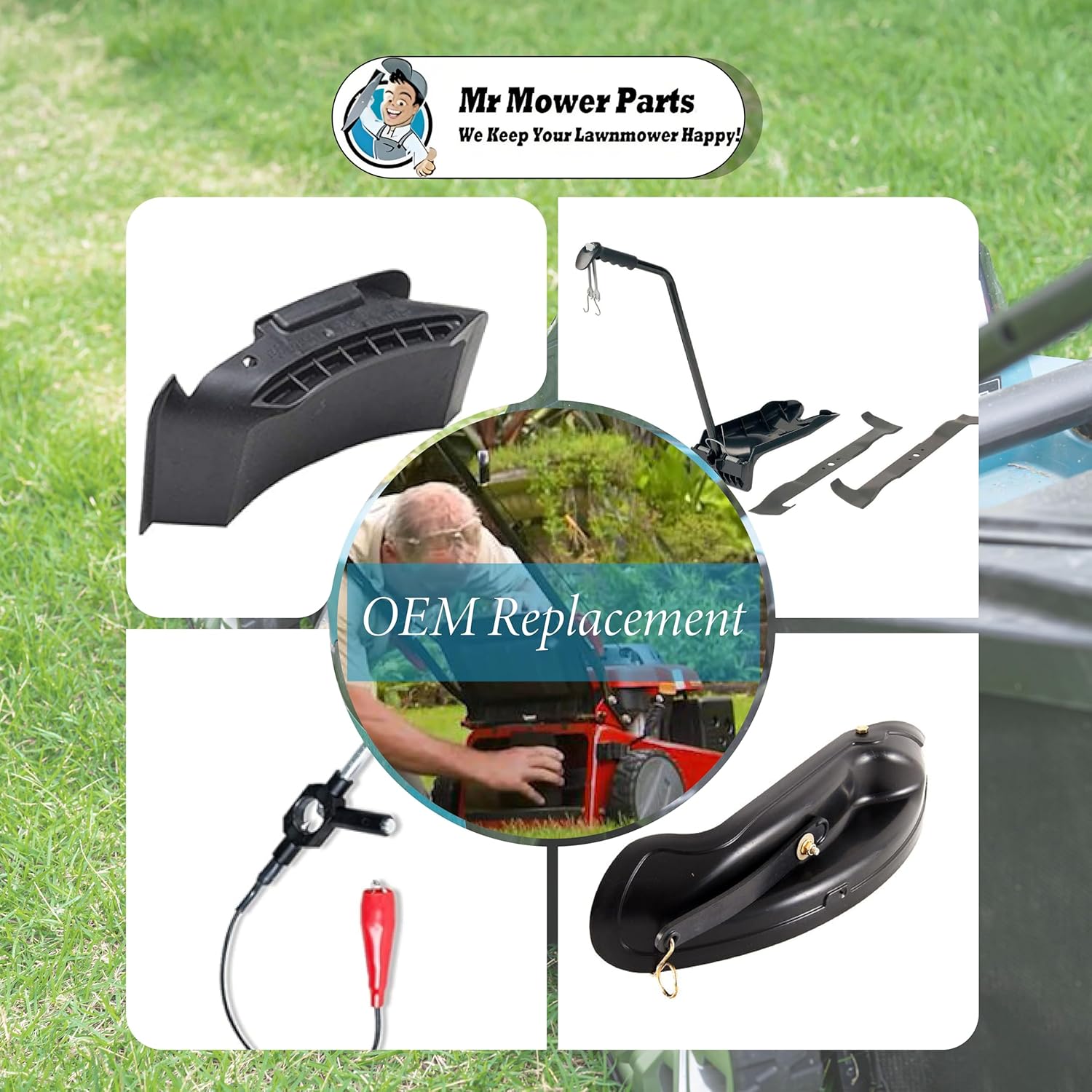 Lawn Tractor Mulch Cover Replaces MTD 631-05178