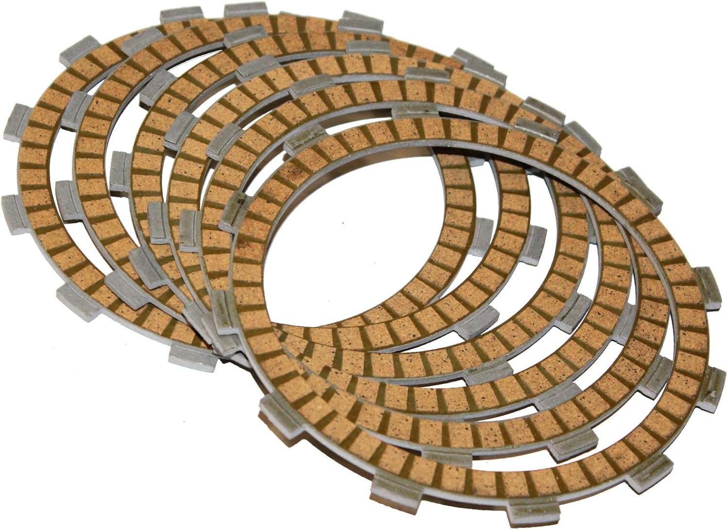 Caltric Clutch Friction Plates Compatible with Honda Vt1100C Vt-1100C Shadow 1100 1985-1996