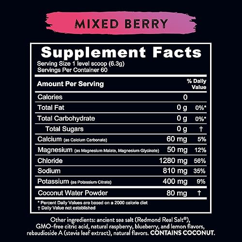 Miniatura 3 de REDMOND Re-Lyte - Bebida electrolítica (mezcla de bayas)