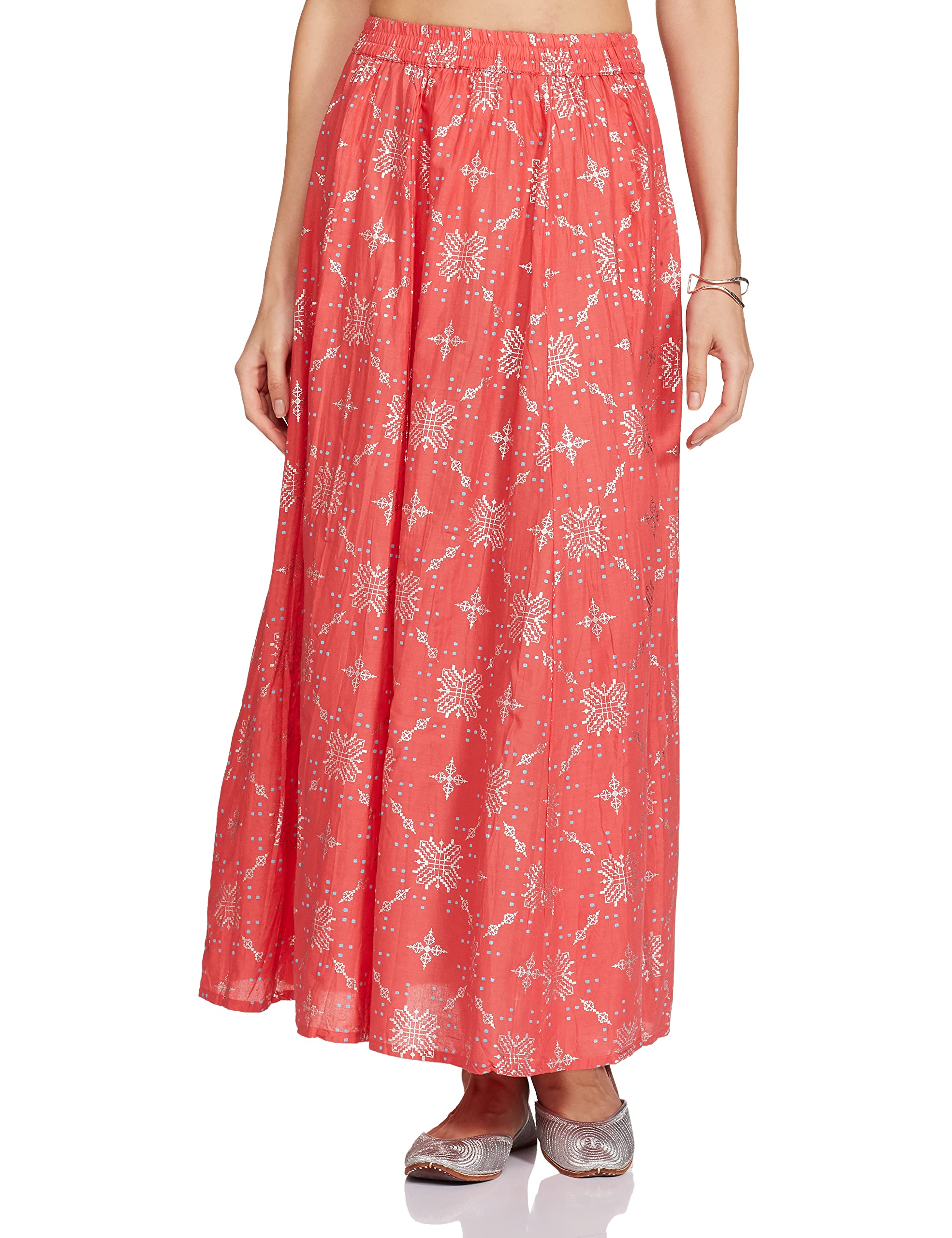 Printed Pure Cotton Strechable Skirt for Women | Maxi Skirt for Women | Pure Cotton Skirt for Women