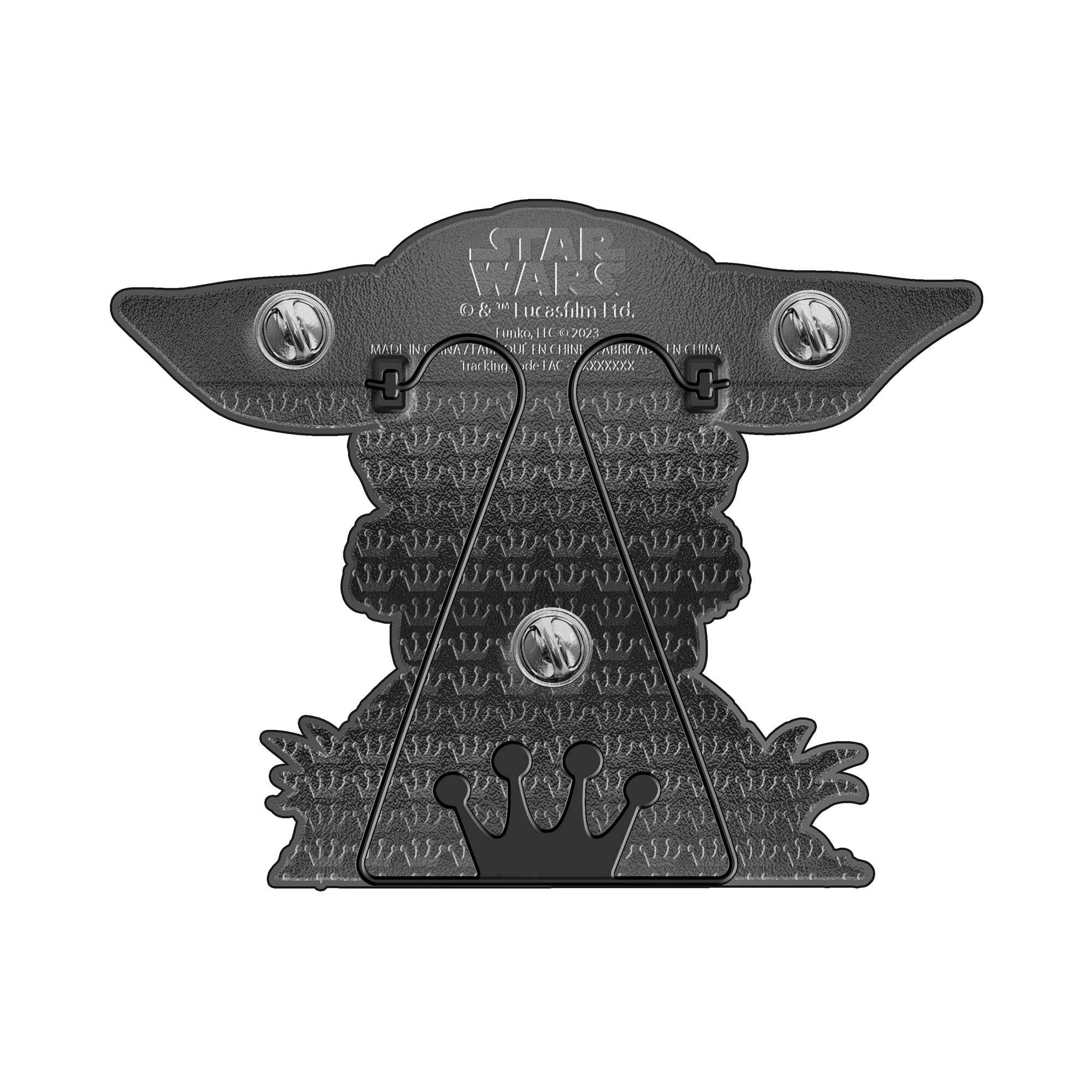 Funko POP! Large Enamel Pin Star Wars: GROGU - Star Wars: the Mandalorian Enamel Pins - Cute Collectable Novelty Brooch - do plecaków i toreb - pomysł na prezent - Official Merchandise - TV Fans