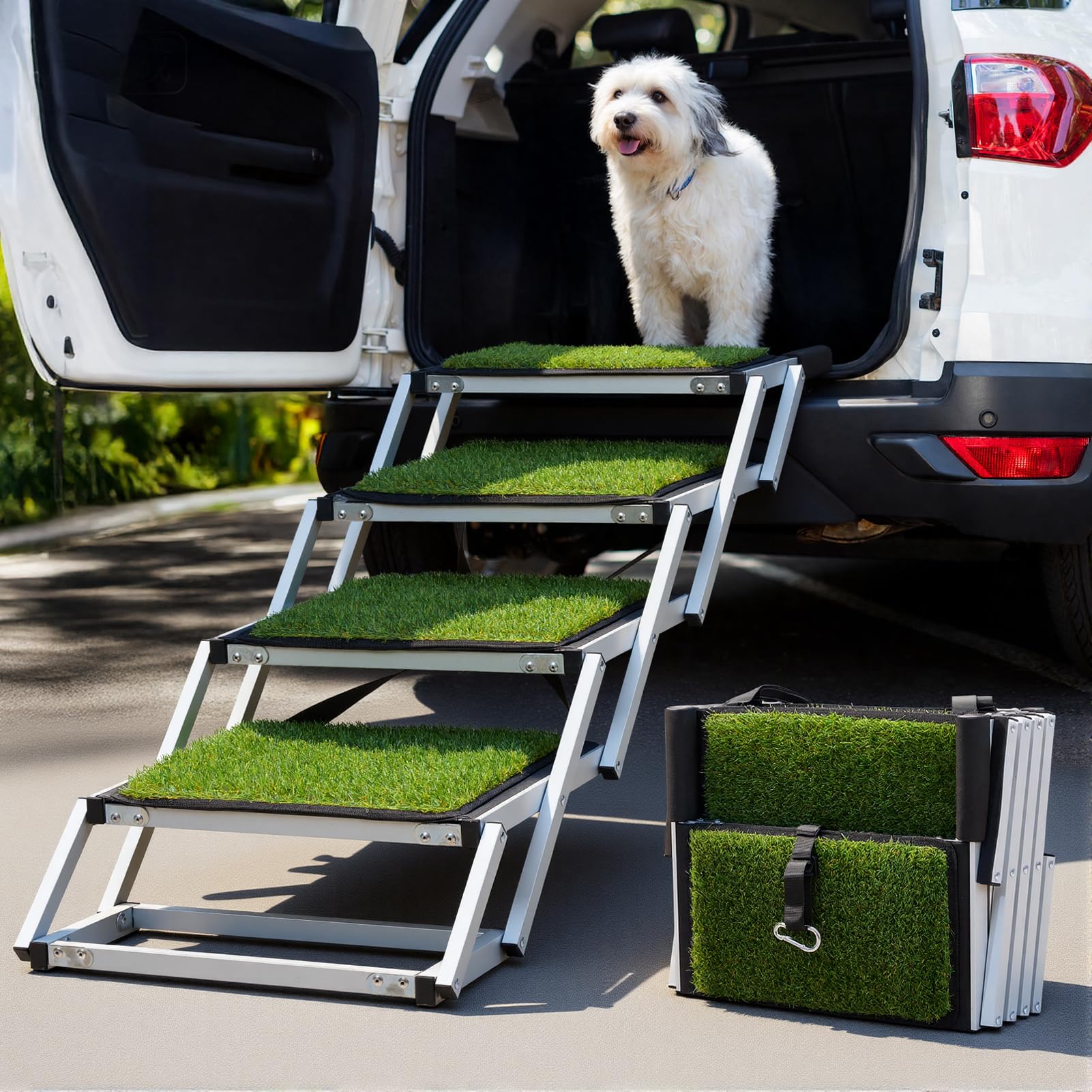 Rampe pour chiens de grande taille idéale pour coffre de voiture et VUS