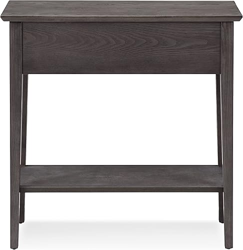 Vista 159 de Leick Home Beckett 24032 Beckett - Soporte de pasillo con estante para sala de estar, pasillo, entrada, antracita/peltre