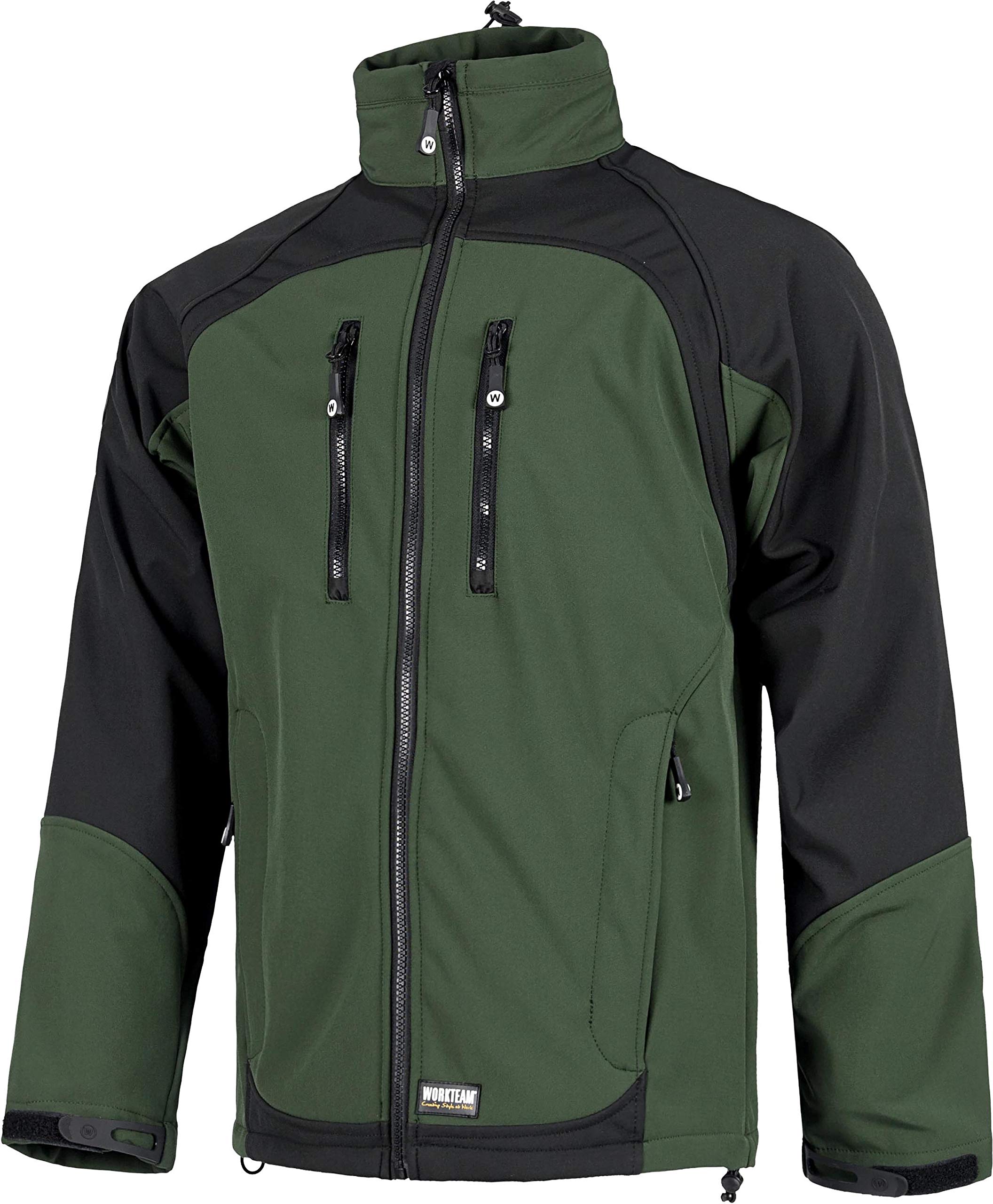 Work Team Chaqueta Softshell combinada con Membrana Interior Transpirable y Aislante e Interior de Alta Capacidad termica. Hombre